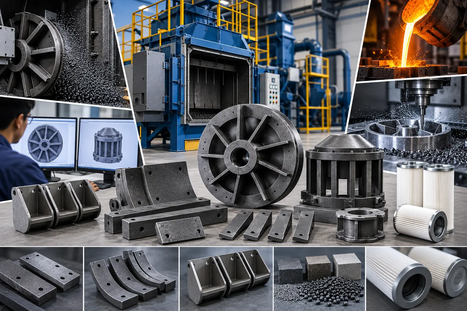 Customized Blast Edge Spare Parts Manufacturing Customized Blast Edge Spare Parts Manufacturing