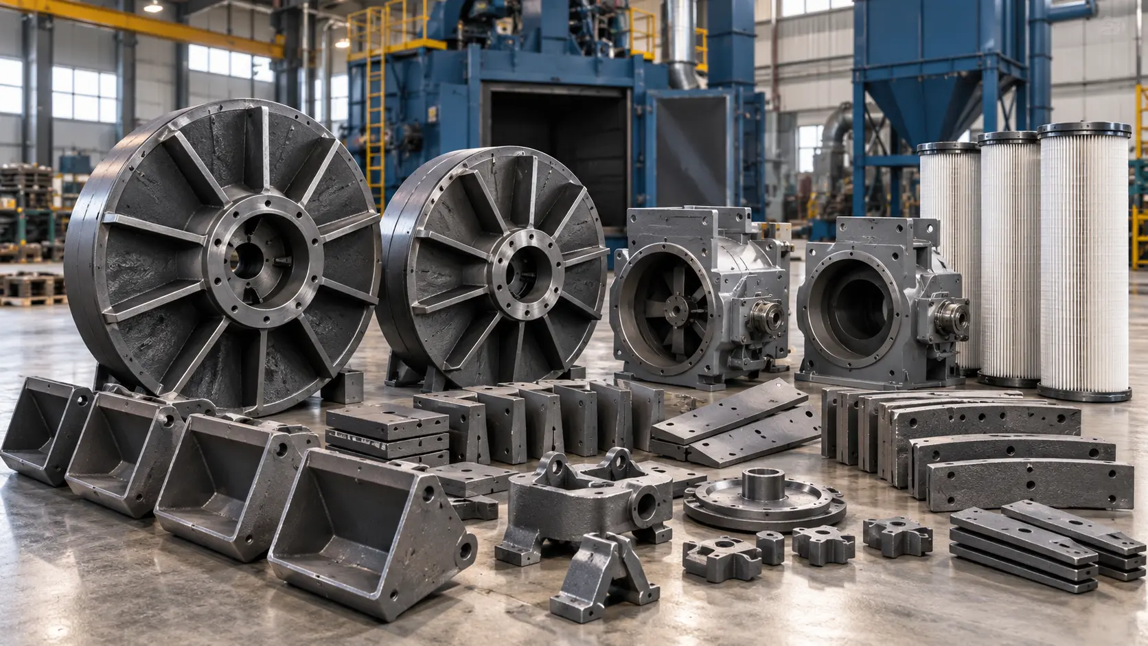 Spare Parts We Manufacture for SPT Machines
